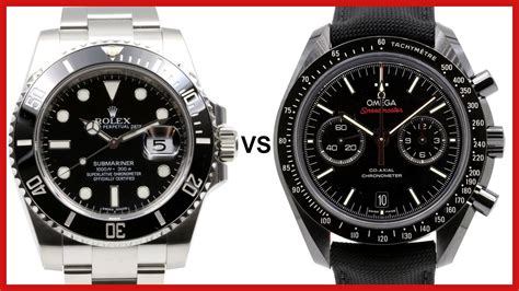 rolex ou omega|rolex submariner vs omega speedmaster.